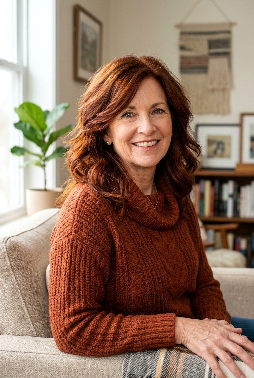 Cinnamon Brown Hair Color - 20 brunette refresh for older women - 20 brunette refresh for older women