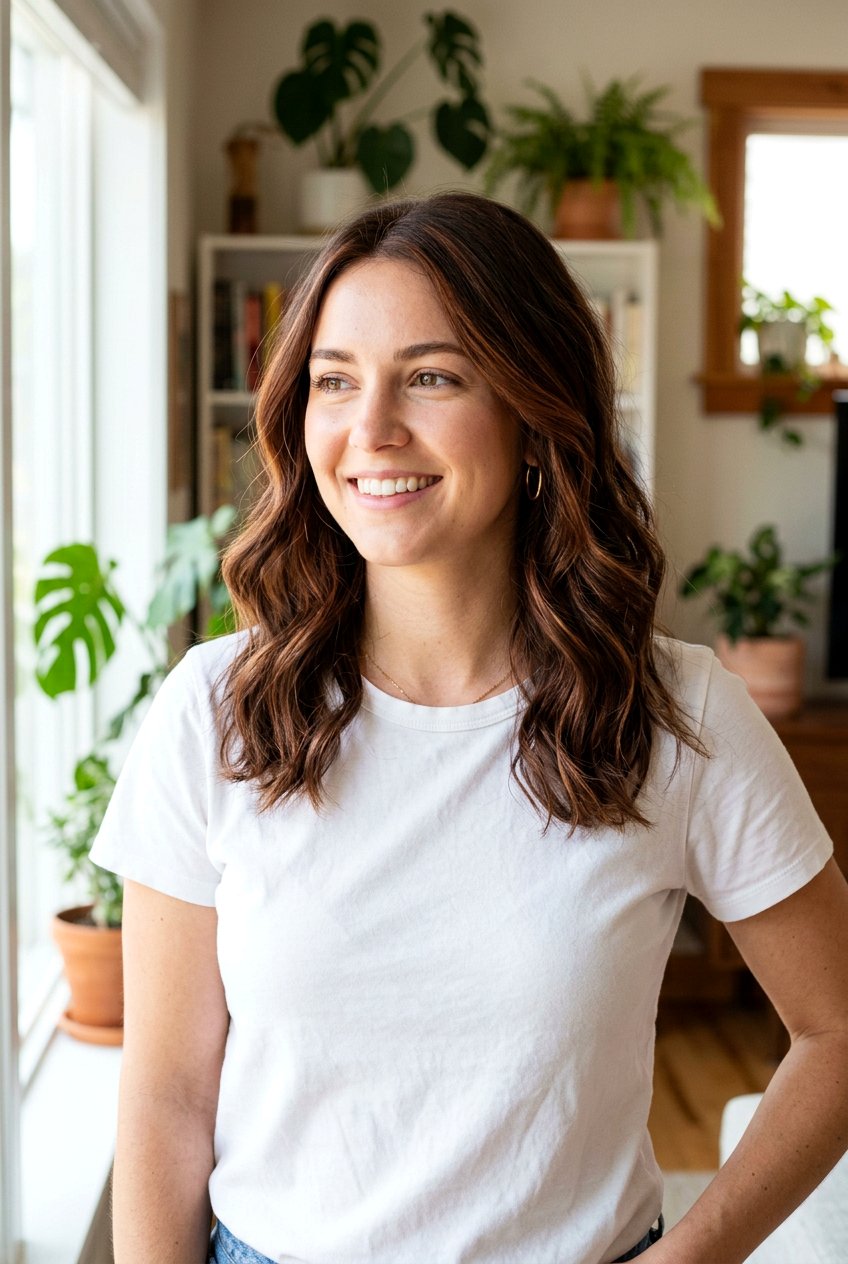 Cinnamon Brown Hair Highlights - 20 low maintenance red brunette hair color - 20 low maintenance red brunette hair color