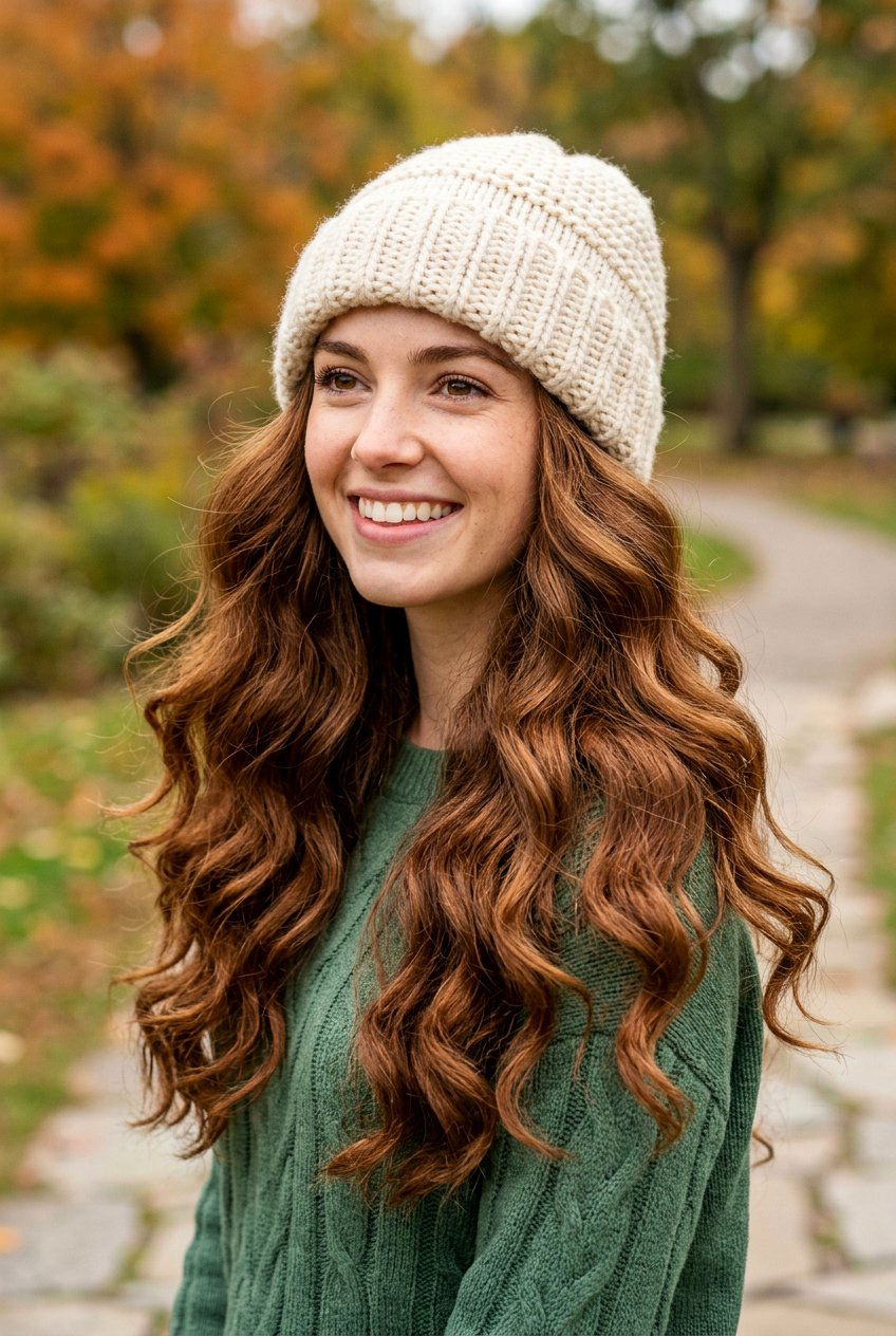 Cinnamon Brown Wavy Hair - 20 autumn cinnamon brown hair color - 20 autumn cinnamon brown hair color