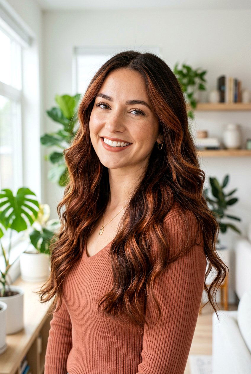 Cinnamon Brunette Balayage - 20 mature women brunette balayage ideas - 20 mature women brunette balayage ideas