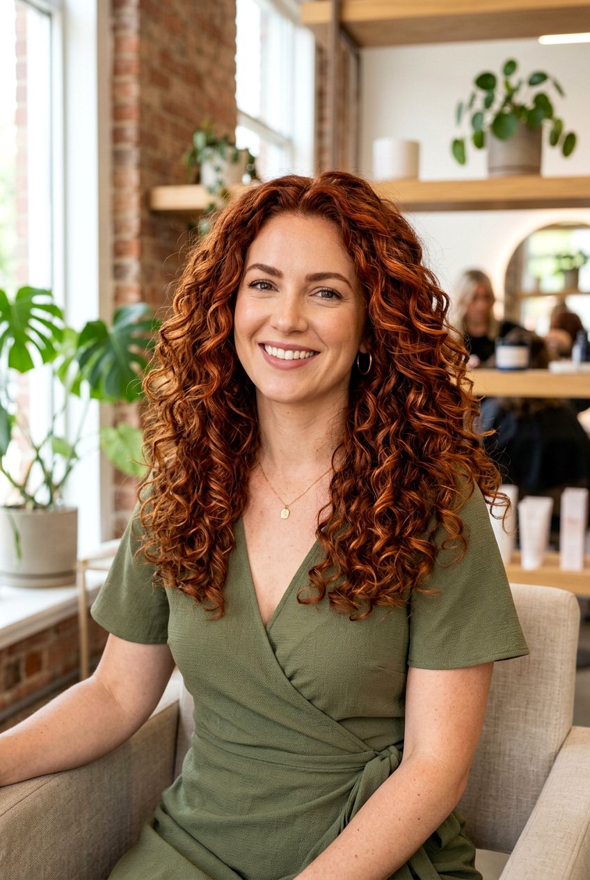 Cinnamon Copper Babylights on Red Hair - 20 cinnamon copper babylights - 20 cinnamon copper babylights