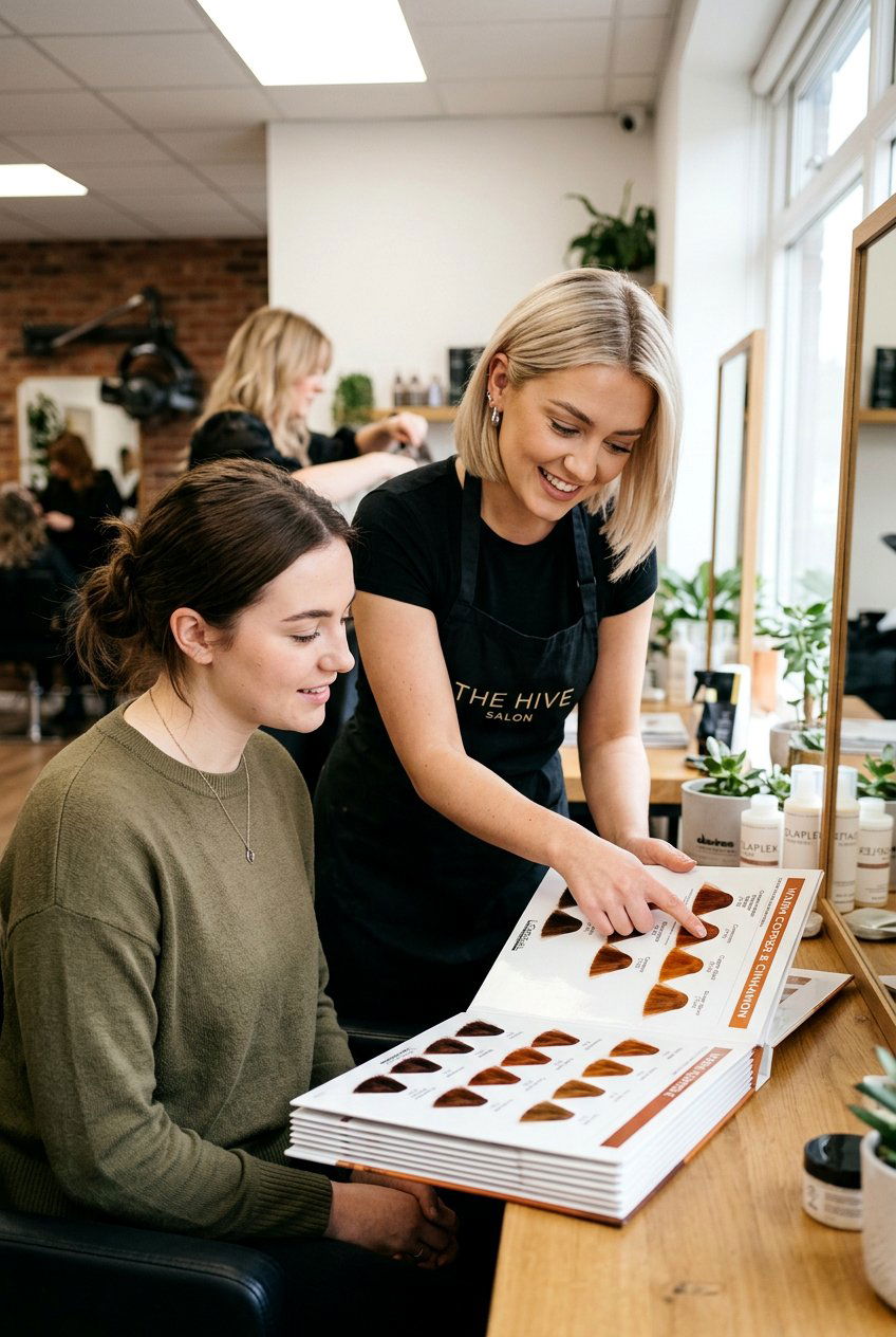 Cinnamon Copper Balayage Consultation Tips - 20 cinnamon copper balayage - 20 cinnamon copper balayage