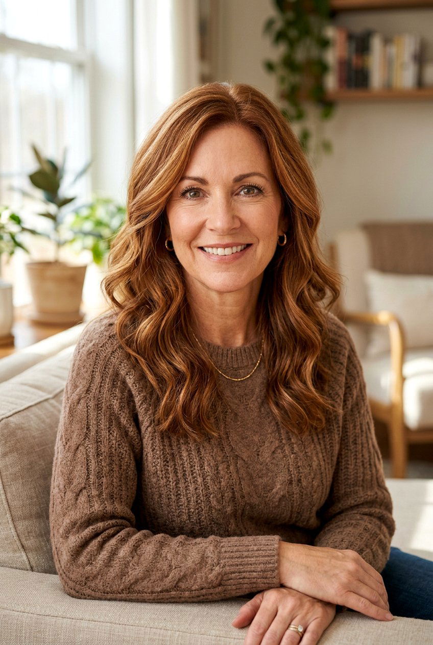 Cinnamon Hair Color - 20 hair color ideas for women over 50 - 20 hair color ideas for women over 50