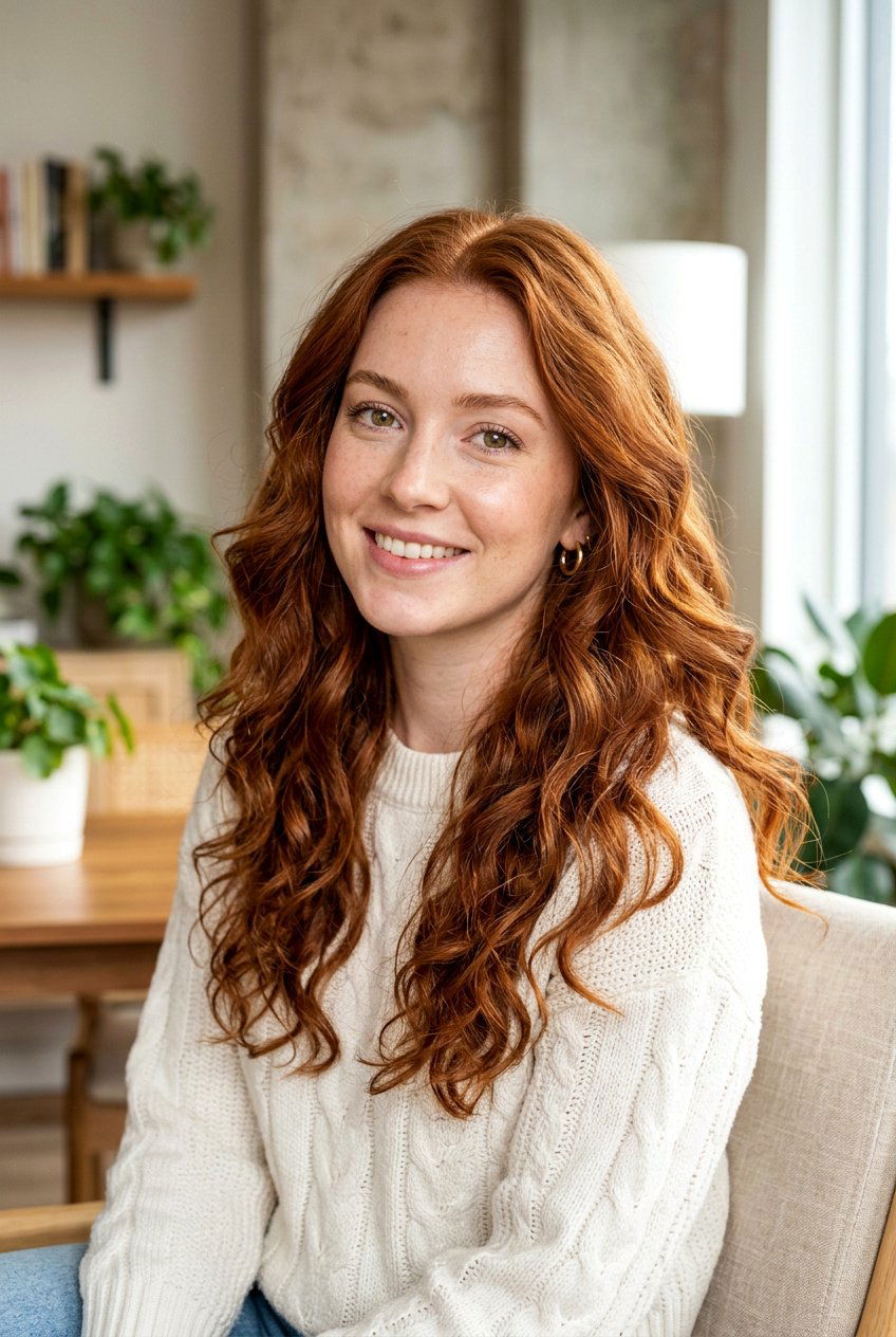 Cinnamon Red Hair - 20 red hair color ideas for winter - 20 red hair color ideas for winter