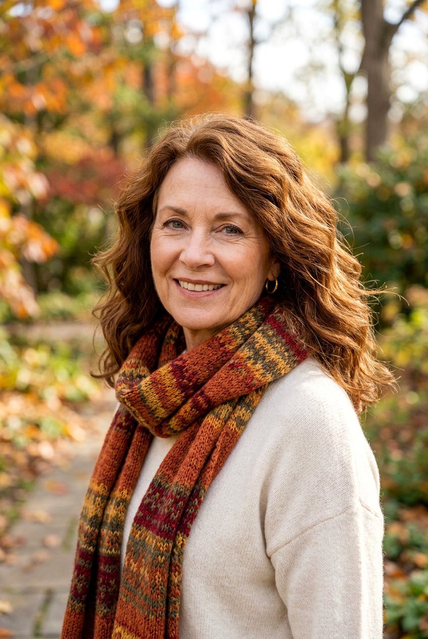 Cinnamon Spice - 20 hair color for women over 70 with warm skin tone - 20 hair color for women over 70 with warm skin tone