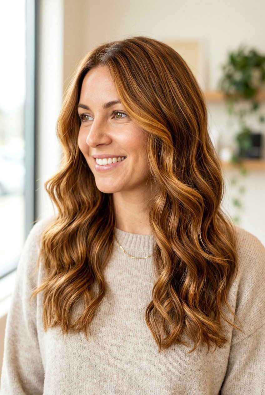 Cinnamon Swirl with Golden Brown Tones - 20 cinnamon swirl hair color - 20 cinnamon swirl hair color