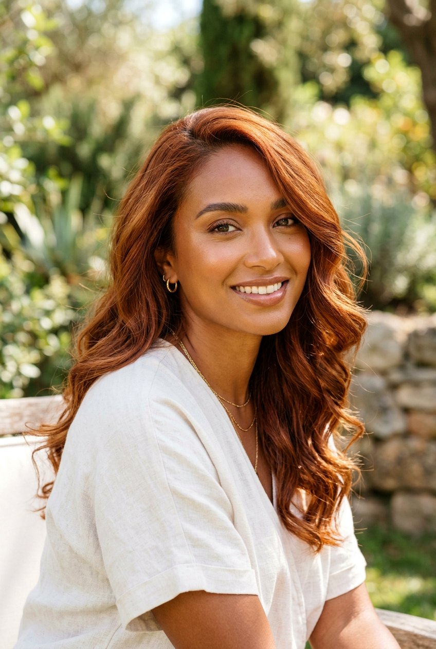 Cinnamon copper for tan skin - 20 cinnamon copper hair - 20 cinnamon copper hair