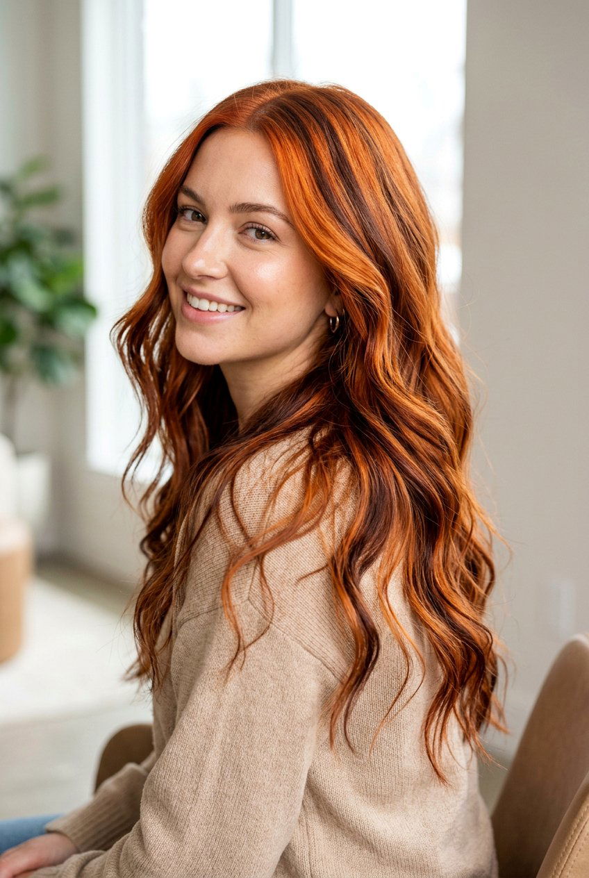 Cinnamon copper lowlights - 20 cinnamon copper hair - 20 cinnamon copper hair