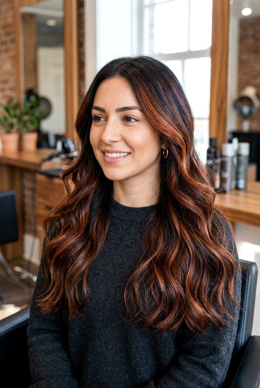 Cinnamon copper on dark hair - 20 cinnamon copper hair - 20 cinnamon copper hair