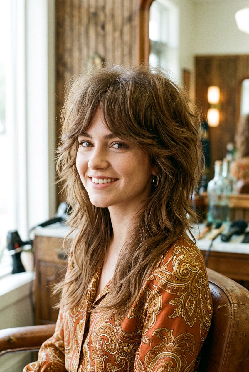 Classic 1970s shag haircut - 20 1970s shag haircut - 20 1970s shag haircut