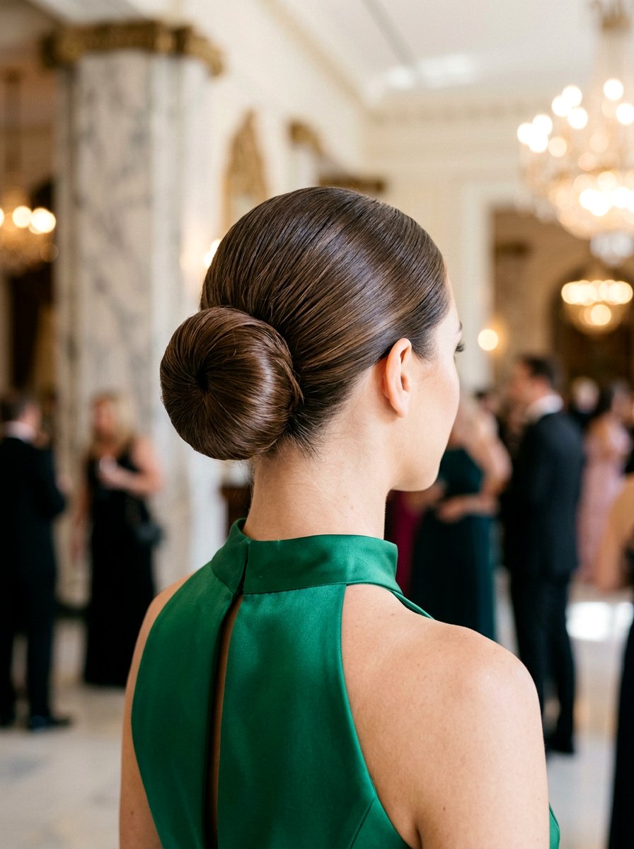 Classic Ballerina Bun - 20 glamorous prom hairstyle ideas - 20 glamorous prom hairstyle ideas