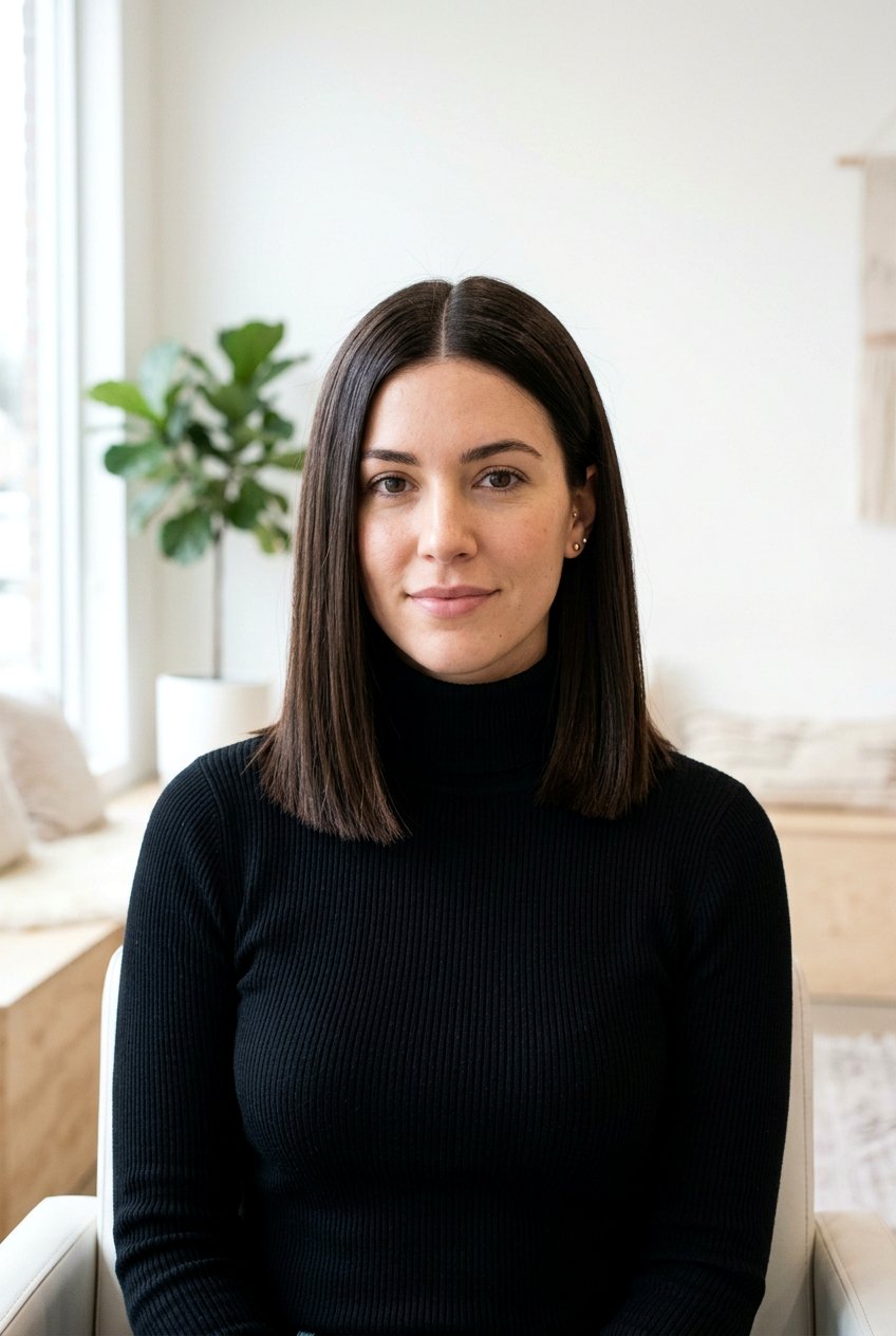 Classic Blunt Lob - 20 best hairstyle ideas for roundup posts - 20 best hairstyle ideas for roundup posts