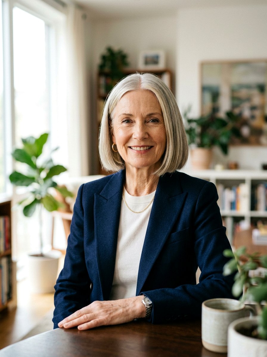 Classic Bob Haircut For Older Women - 20 polished office hairstyle for older women - 20 polished office hairstyle for older women