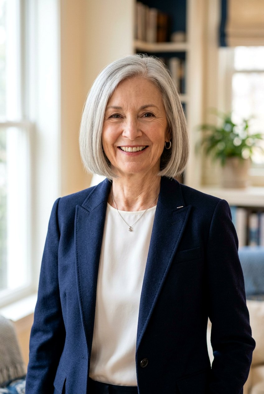 20 Polished Mature Women Office Hairstyle Ideas for Work