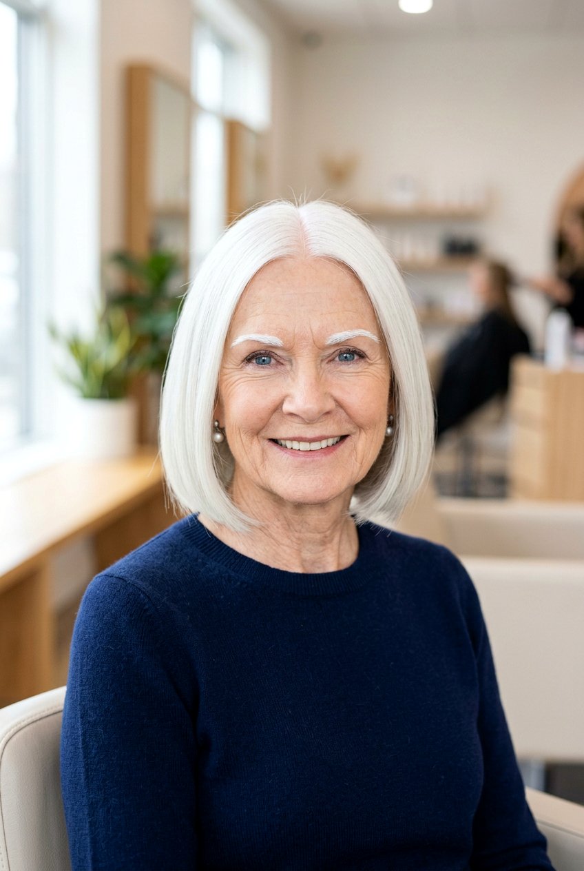 Classic Bob Haircut - 20 no fuss haircuts for older women - 20 no fuss haircuts for older women