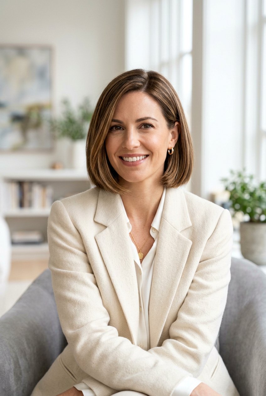 Classic Bob With Subtle Highlights - 20 highlights for bob haircut - 20 highlights for bob haircut