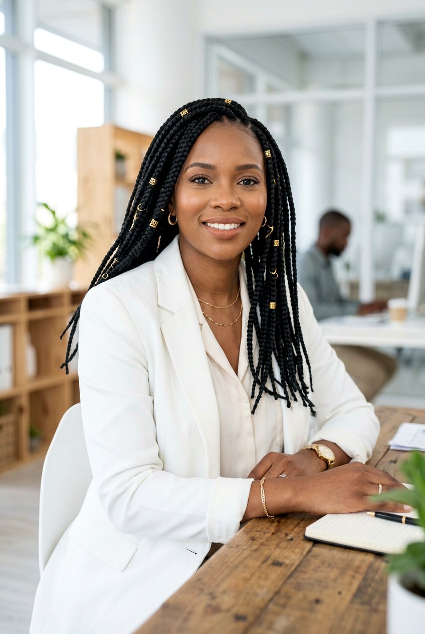Classic Box Braids Crochet - 20 crochet braids for black women - 20 crochet braids for black women