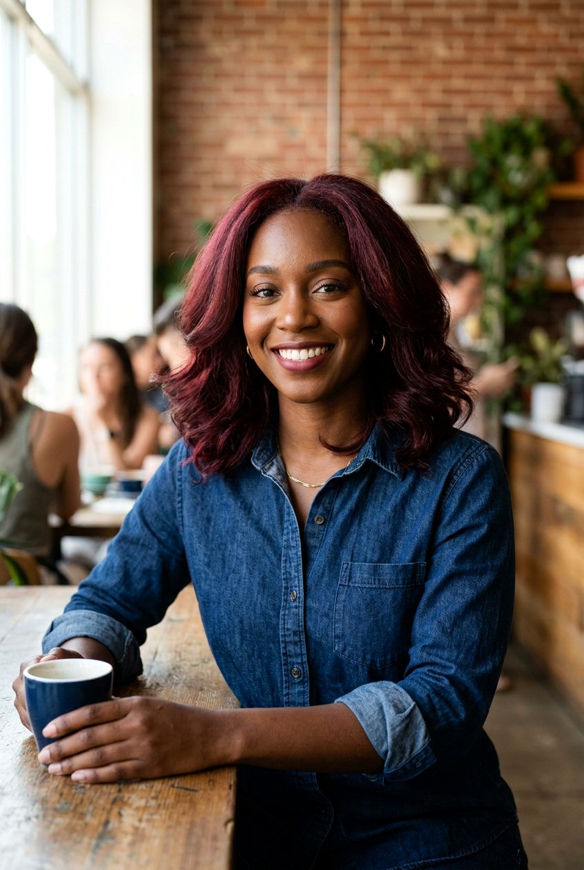 Classic Burgundy Hair - 20 burgundy hair color for dark skin - 20 burgundy hair color for dark skin