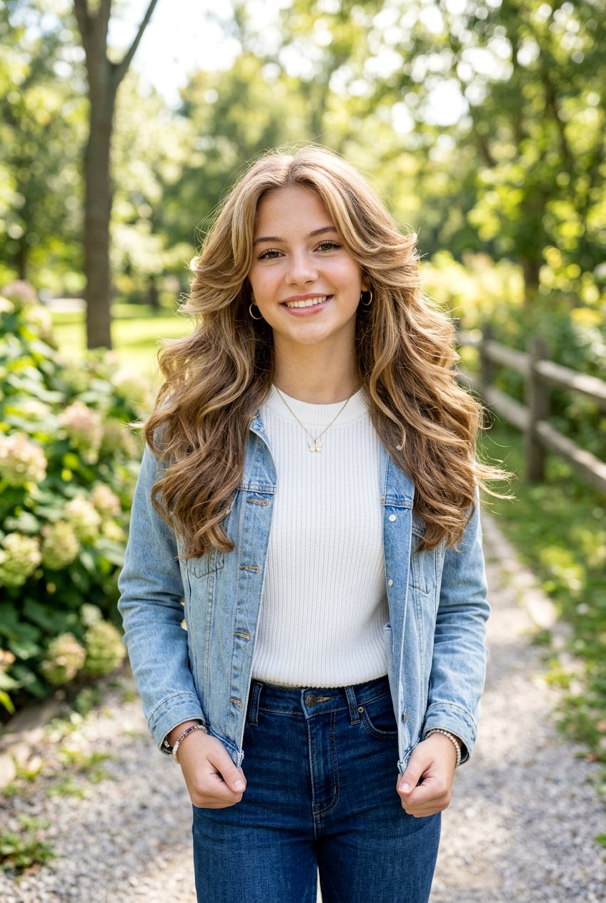 Classic Butterfly Haircut For Long Hair - 20 butterfly haircut for teenage girls - 20 butterfly haircut for teenage girls