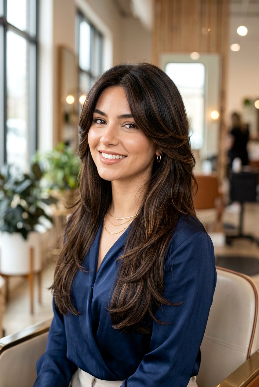 Classic Butterfly Haircut - 20 butterfly haircut for thick straight hair - 20 butterfly haircut for thick straight hair