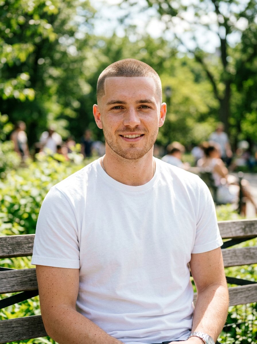 Classic Buzz Cut - 20 old money haircut ideas - 20 old money haircut ideas