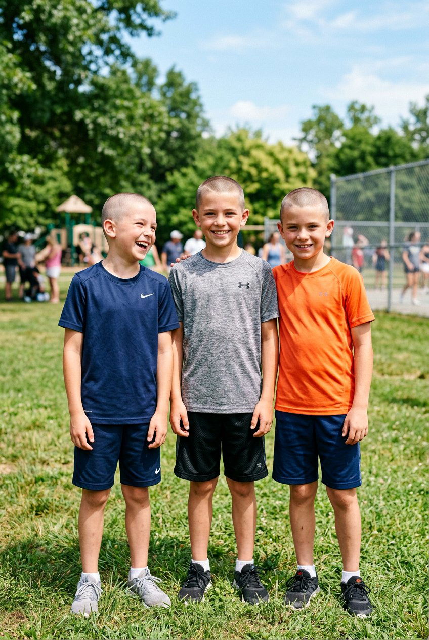 Classic Buzz Cut Boys - 20 boys haircut ideas for school