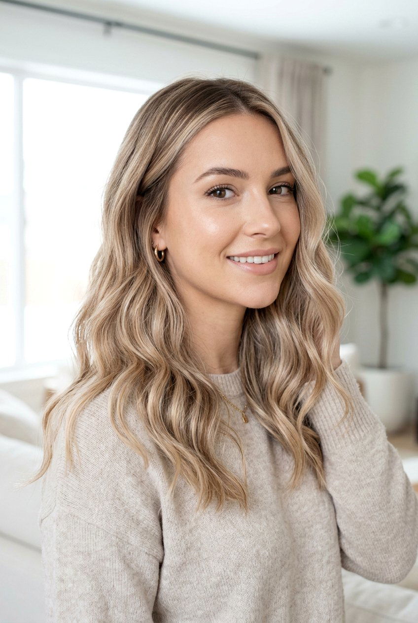 Classic Champagne Blonde Balayage - 20 champagne blonde balayage - 20 champagne blonde balayage