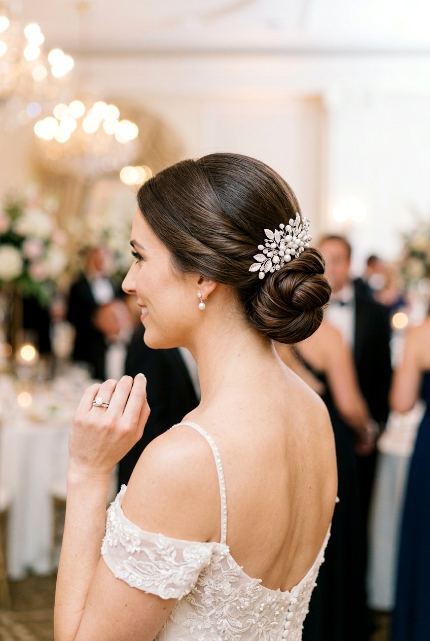 20 Breathtaking Reception Hairstyles for the Modern Bride