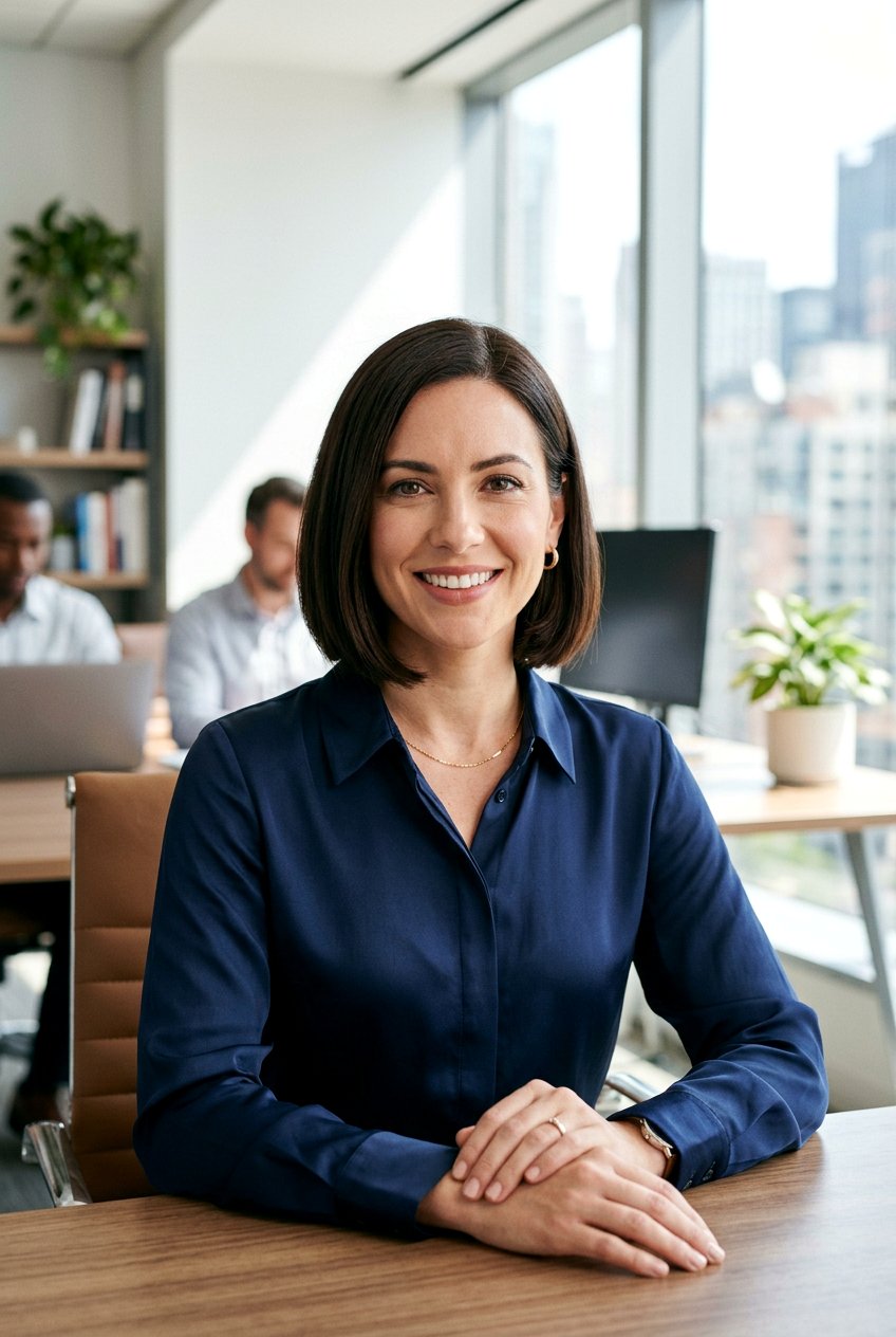 Classic Chin Length Bob For Work - 20 elegant work bob haircut - 20 elegant work bob haircut