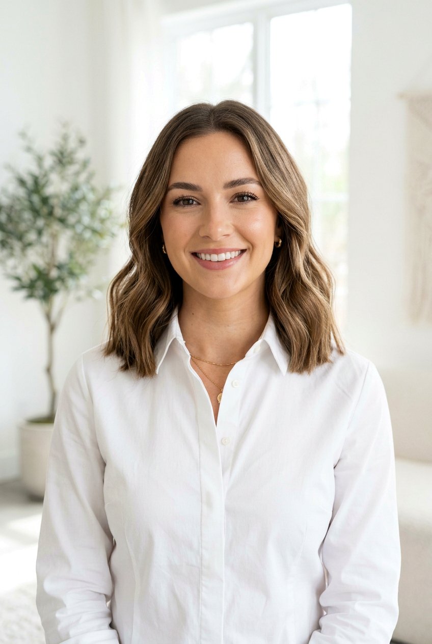 Classic Collarbone Lob With Soft Waves - 20 collarbone haircut for wavy hair - 20 collarbone haircut for wavy hair