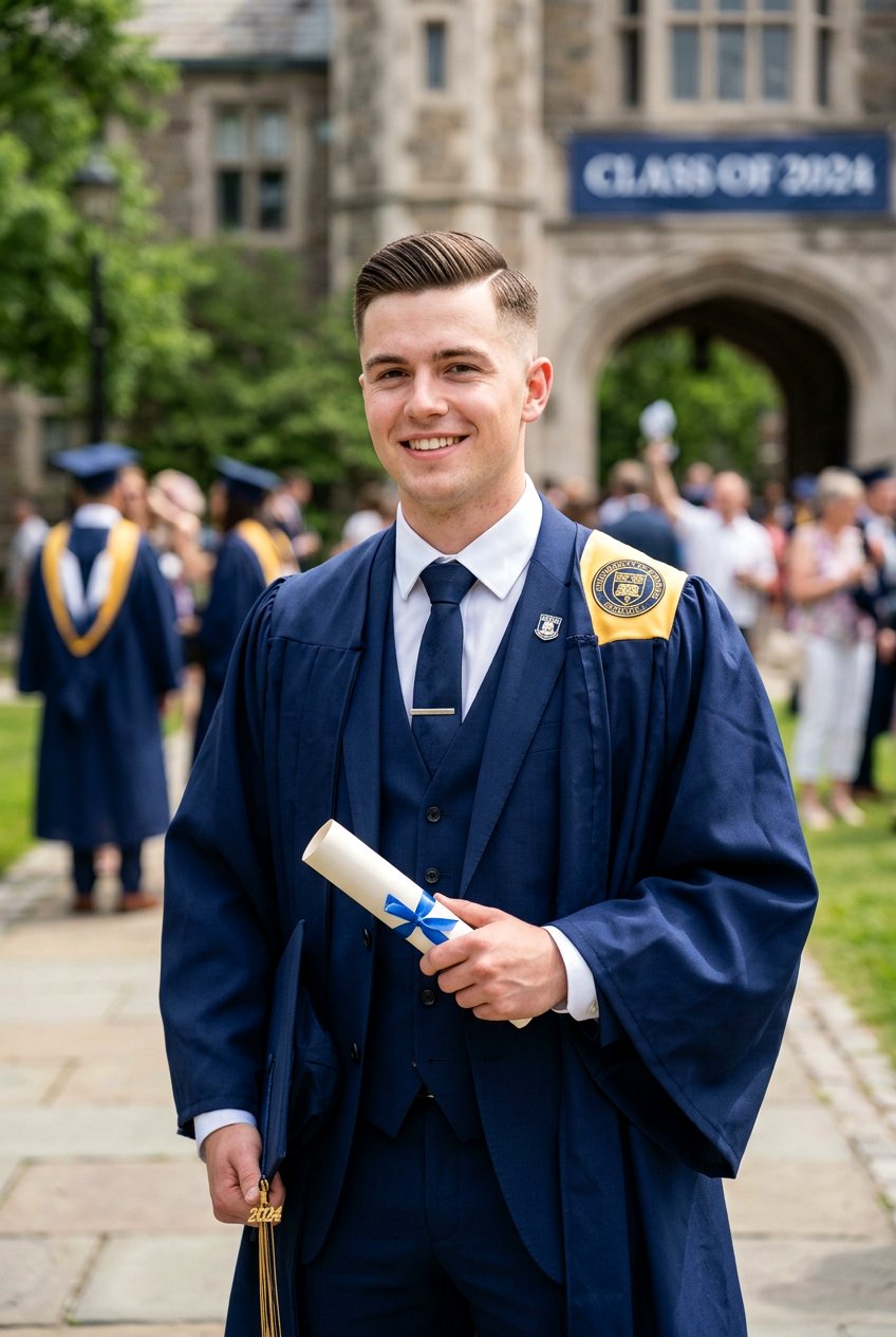 Classic Comb Over Fade - 20 boys graduation hairstyle with comb over - 20 boys graduation hairstyle with comb over