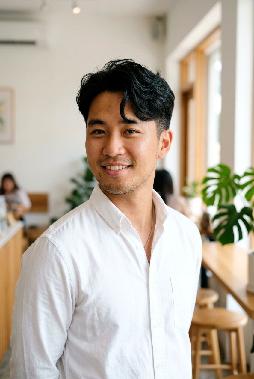 Classic Comma Hair for Men - 20 comma hair men hairstyle - 20 comma hair men hairstyle