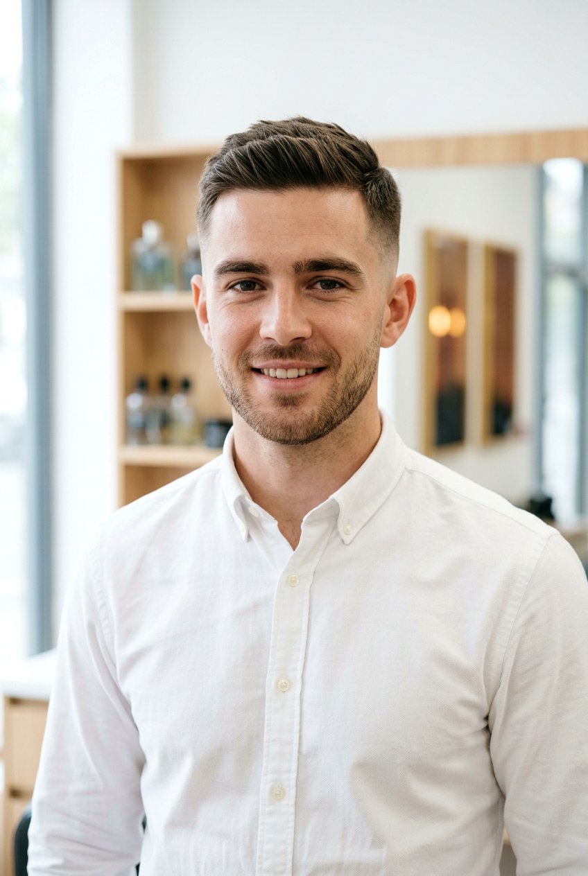 Classic Crew Cut For Fine Hair - 20 men haircut for straight fine hair - 20 men haircut for straight fine hair