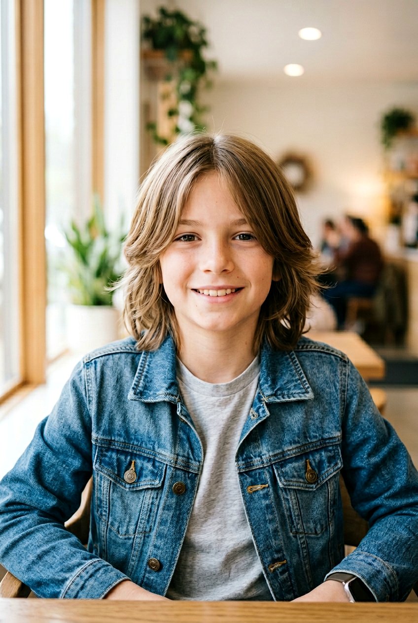 Classic Curtain Haircut - 20 fluffy middle part haircut for boys - 20 fluffy middle part haircut for boys