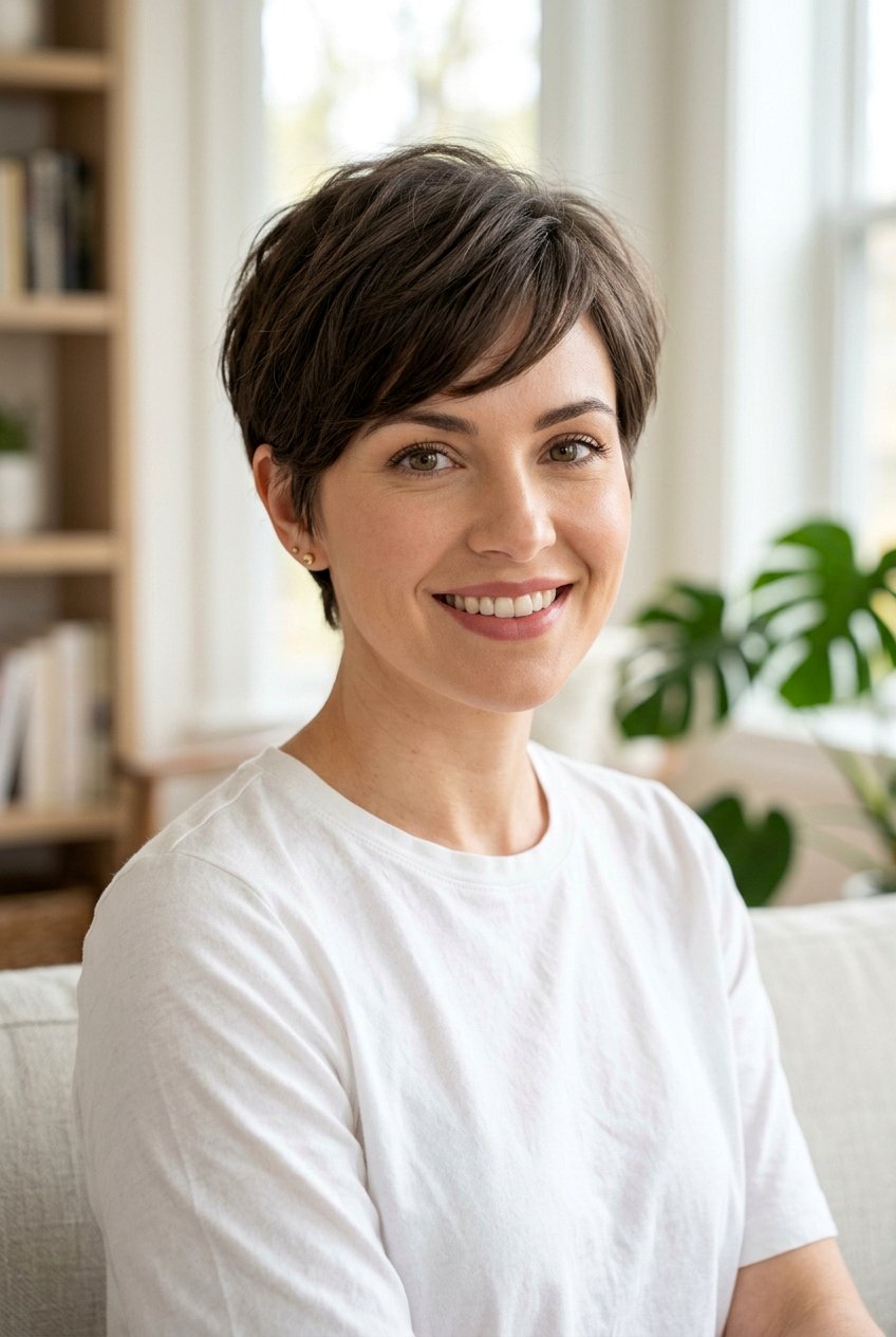 Classic Feminine Pixie Haircut - 20 feminine pixie haircuts - 20 feminine pixie haircuts