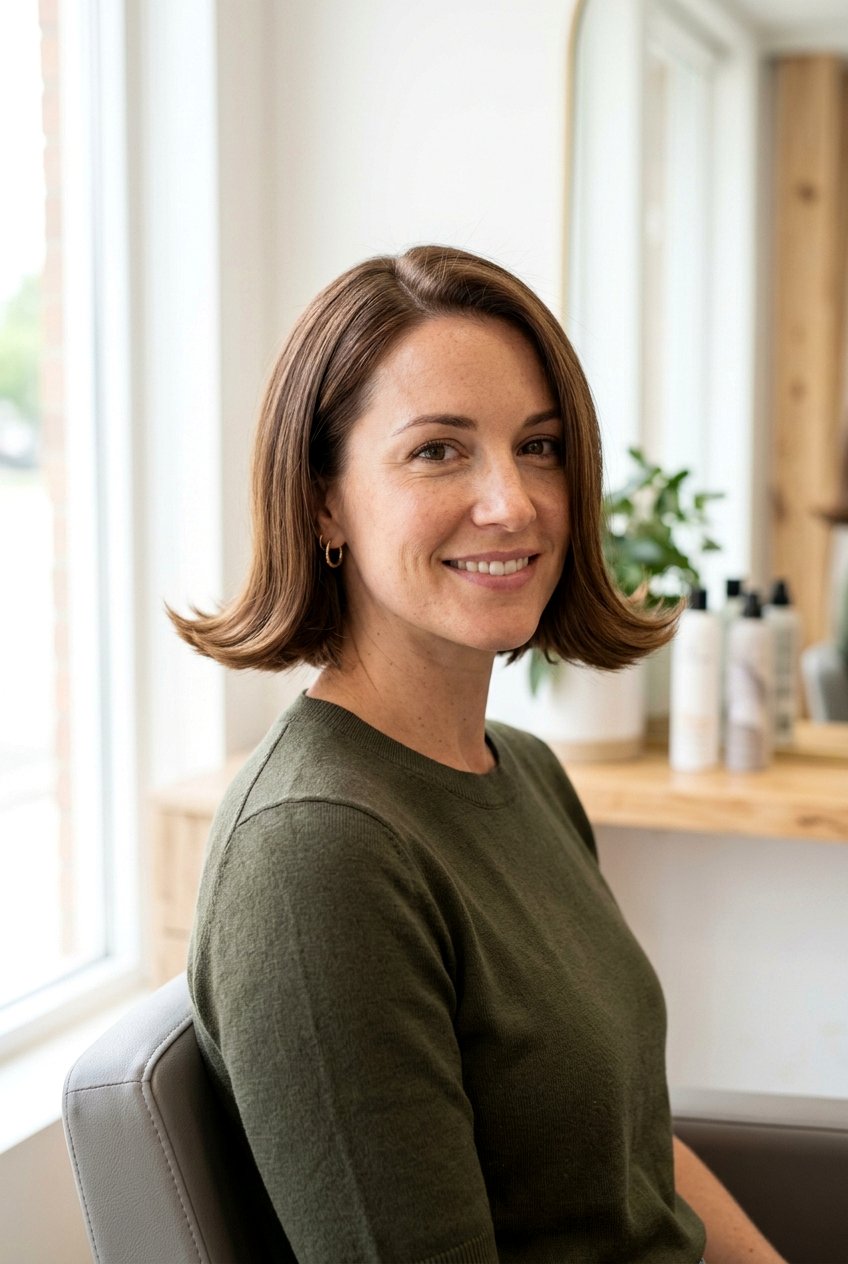 Classic Flipped Bob - 20 flipped ends hairstyle - 20 flipped ends hairstyle