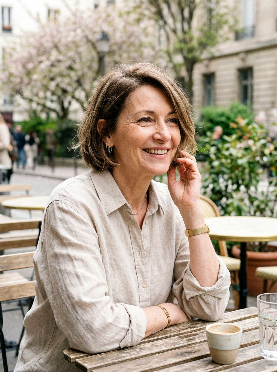 Classic French Bob Haircut - 20 elegant bob haircut for mature women - 20 elegant bob haircut for mature women