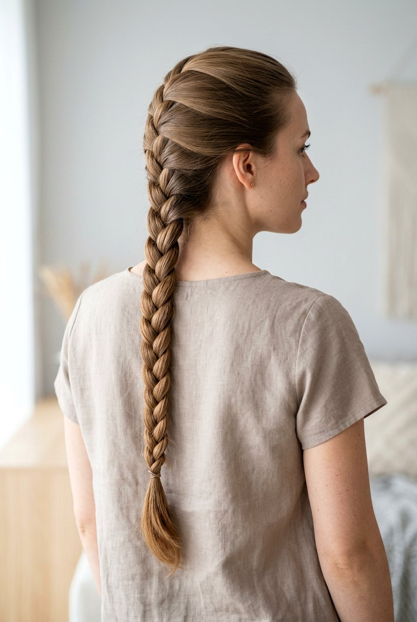 Classic French Braid For Women - 20 pretty hairstyles for women - 20 pretty hairstyles for women