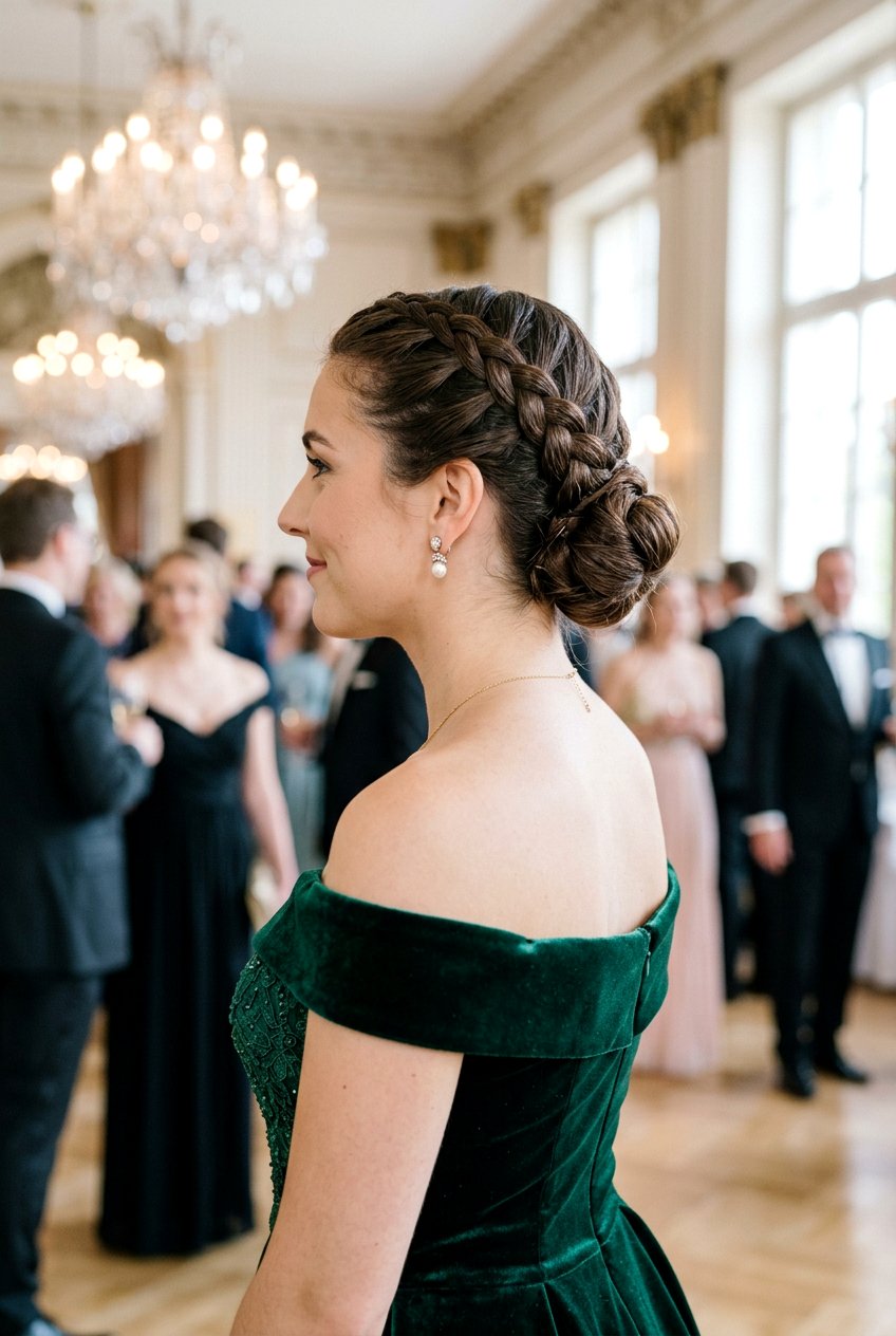 Classic French Braid Updo - 20 best bridesmaid hairstyle ideas - 20 best bridesmaid hairstyle ideas