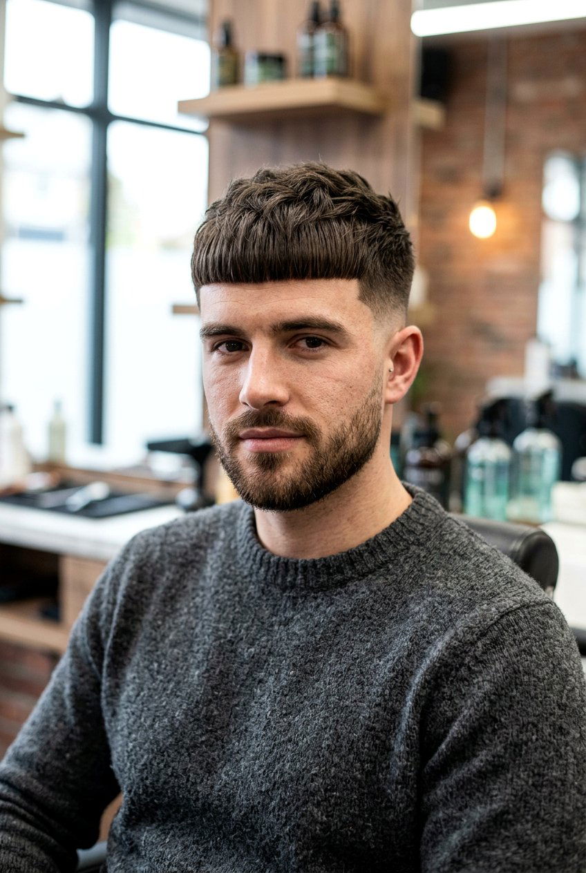 Classic French Crop Thick Hair - 20 french crop for thick straight hair men - 20 french crop for thick straight hair men