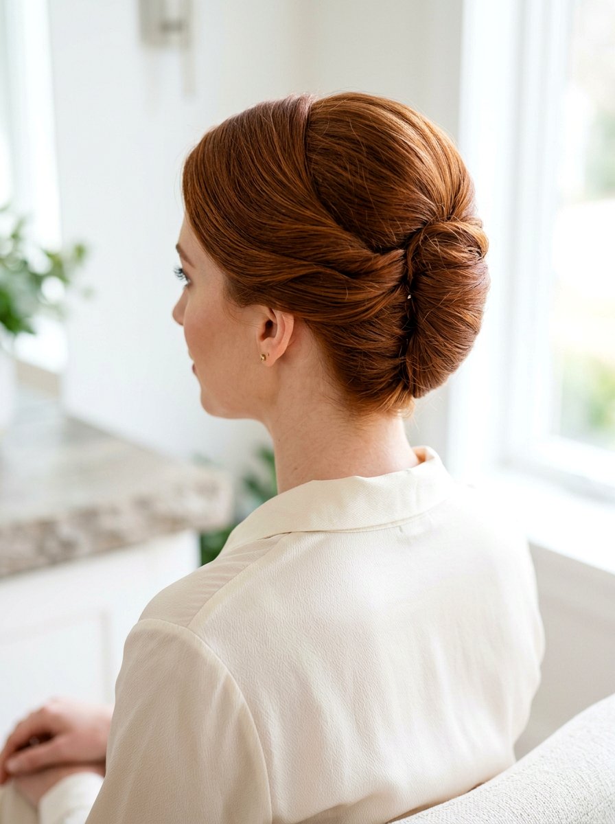 Classic French Twist - 20 no fuss interview hairstyle for women - 20 no fuss interview hairstyle for women