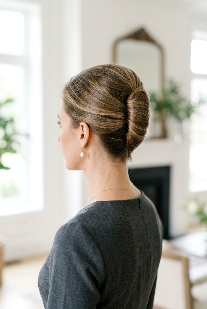 Classic French Twist - 20 classy hairstyles for women - 20 classy hairstyles for women