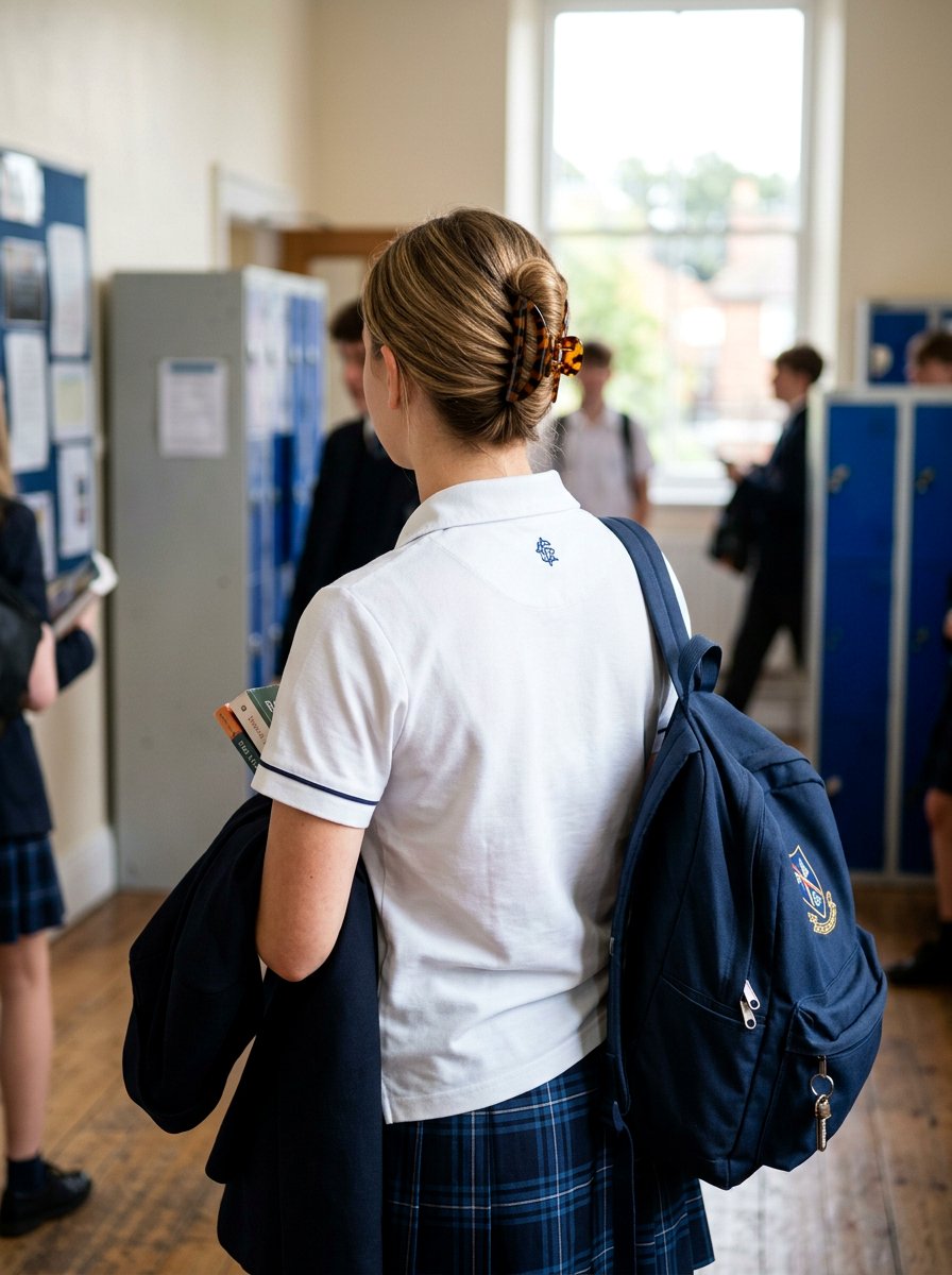 Classic French Twist Claw Clip - 20 claw clip hairstyle for school girls - 20 claw clip hairstyle for school girls
