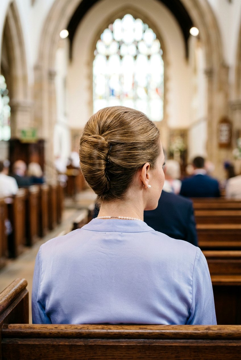 Classic French Twist For Church - 20 church hairstyles for women - 20 church hairstyles for women