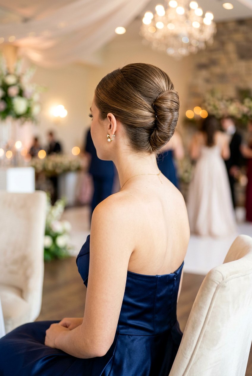 Classic French Twist Homecoming Updo - 20 elegant homecoming updo - 20 elegant homecoming updo