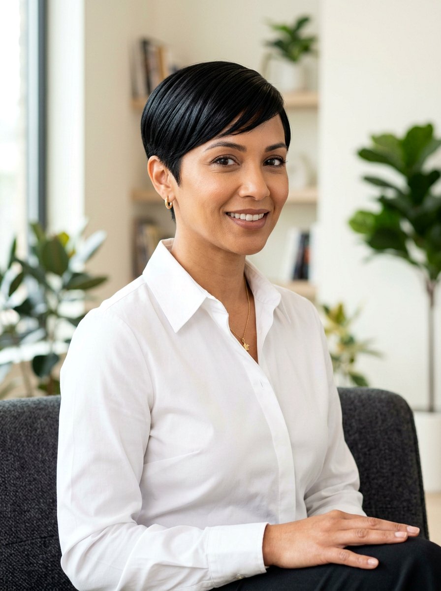 Classic Glossy Black Pixie Haircut - 20 glossy black pixie haircut - 20 glossy black pixie haircut