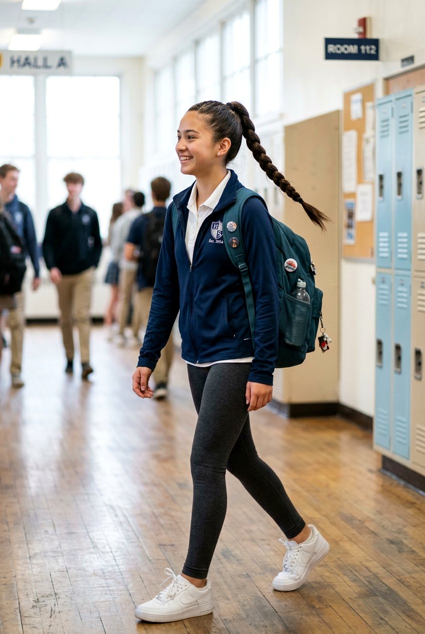 Classic High Ponytail Braid For Girls - 20 simple school braid for girls - 20 simple school braid for girls