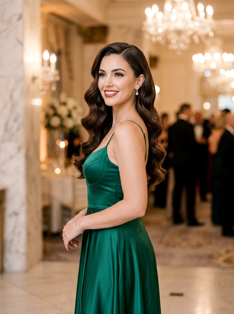 Classic Hollywood Waves - 20 old money waves hairstyle - 20 old money waves hairstyle