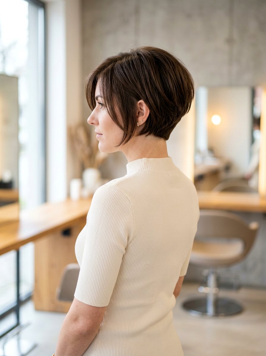 Classic Inverted Bob - 20 volume haircut for thinning hair women - 20 volume haircut for thinning hair women