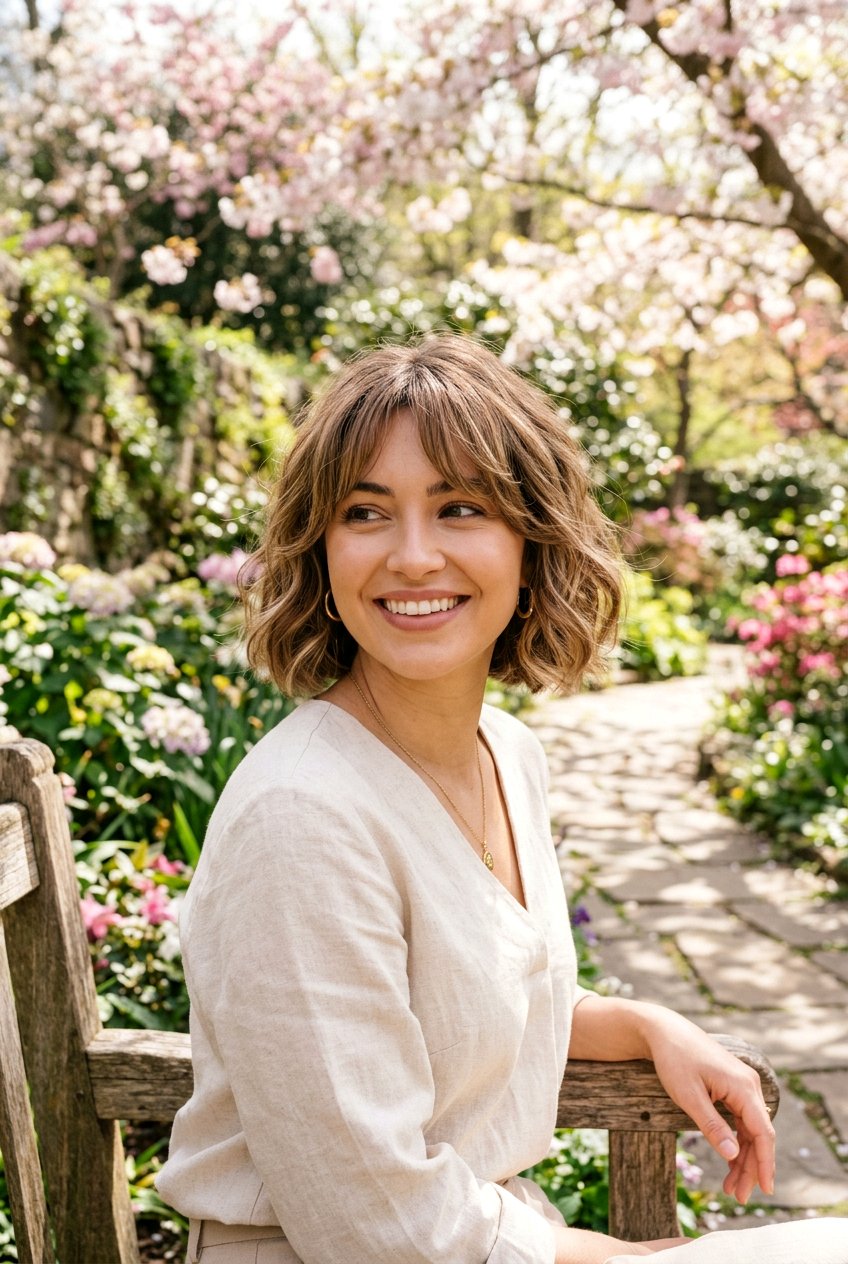 Classic Italian Bob With Soft Curtain Bangs - 20 italian bob with curtain bangs - 20 italian bob with curtain bangs